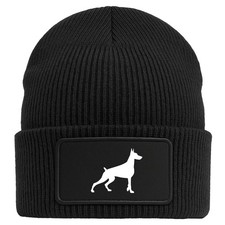 Beanie Dobermann silhouette