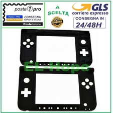 SCOCCA CASE COVER INFERIORE DI RICAMBIO PER NINTENDO 3DS XL SNODO HOUSING NERO
