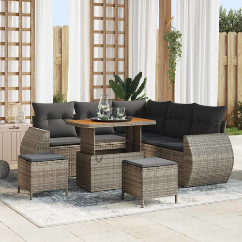 Set divano giardino con - set,