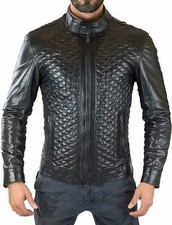 Giacca da uomo in vera pelle