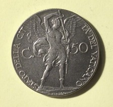 Vaticano - Pio XII - Moneta da Cent. 0,50 Anno 1941. Spl.