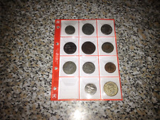 CARRO ARMATO PERUGINA MONETE SERIE Q.COMPLETA 1/12(-1) ORIGINALI NUOVE 1972