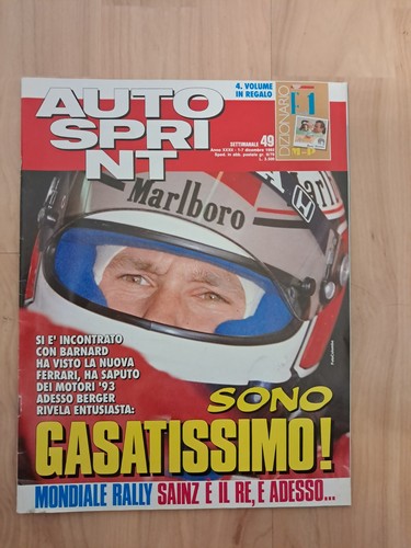 Autosprint 1992 sainz - ,