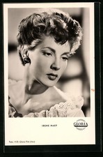 attrice Irene Naef nel film Vacanze dall'io, cartolina 