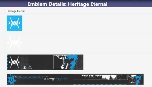 Destiny heritage emblema - destiny,