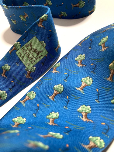 Cravatta hermes vintage albero - hermes,