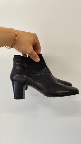 Stivali donna geox pelle nera - stivali,