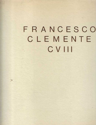 Francesco clemente cviii - francesco,