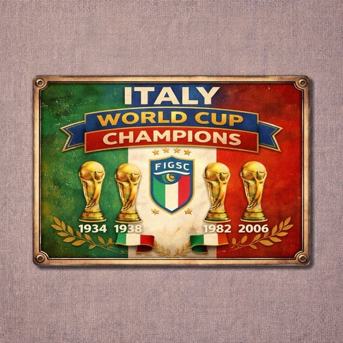 Insegna metallo italia - metallo,