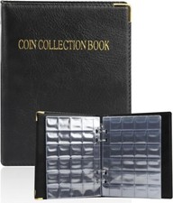 Album Porta Monete da Collezione 360 Tasche, Raccoglitore da 20 pagine (10+10)