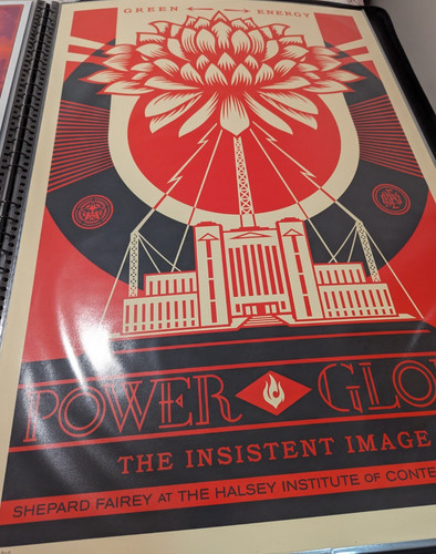 Poster power glory rosso - power,