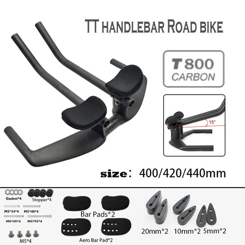 Manubrio bici triathlon - , fibra