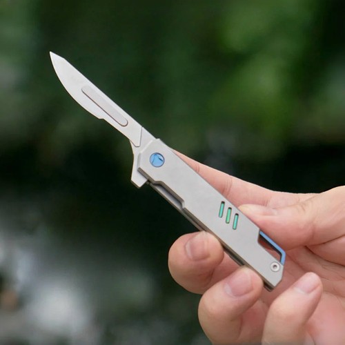 Titanium pocket knife 24 - pocket, #24