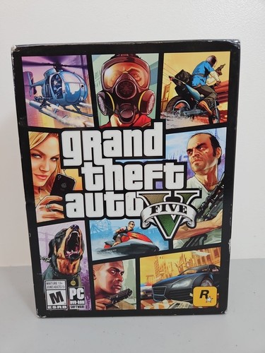 Gta grand theft auto pc - v,
