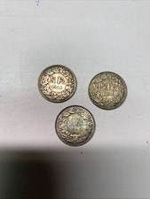 Set di tre monete svizzere da