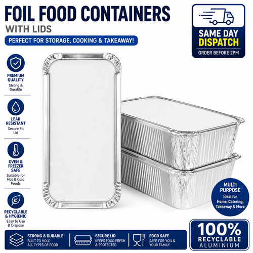 Contenitori alimentari foil - alimentari,