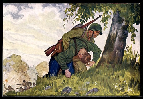 Cartolina soldatino - cartolina,