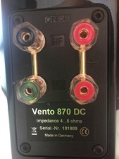 Canton Vento 870 DC speakers