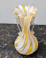 Vintage Yellow Venetian Murano