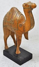 Vintage Legno Camel Figurina