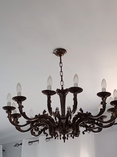 Lampadario vintage anni 60 - lampadario,