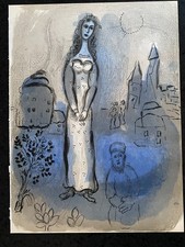 Lithographie originale de Marc