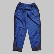 Nike Vintage 90s Y2k Baggy Pants Tracksuit Size L Blue Black Grey Air