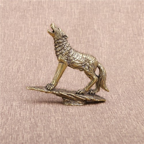 Statua lupo roccia prateria - lupo, di