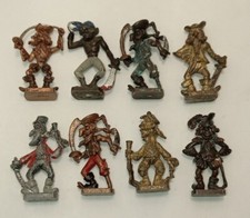 Soldatini Kinder SERIE: PIRATI CARICATURE SCAME in blocco