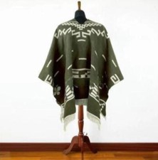 Poncho cowboy western Clint Eastwood Serape replica fatto a mano in poliestere 2025