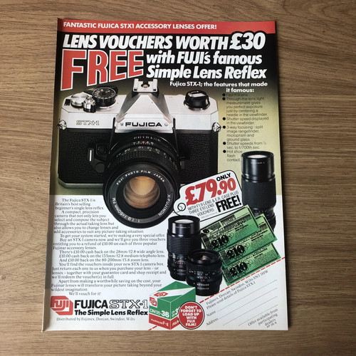 Cams30 magazine advert - magazine, 11x8