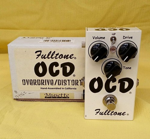 Fulltone ocd ver1 guitar - ocd, ver1.7