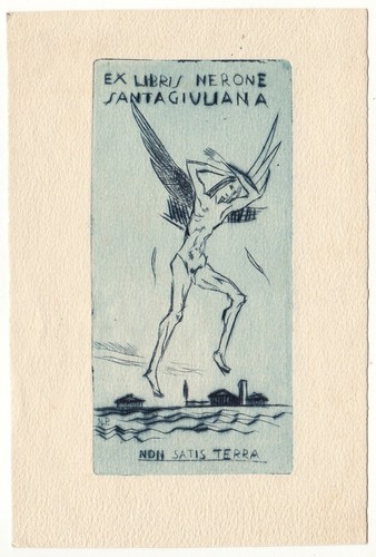 Neri pozza exlibris - neri, für