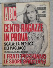 Rivista ABC n. 44 - OTTOBRE 1969 settimanale politico e di attualità