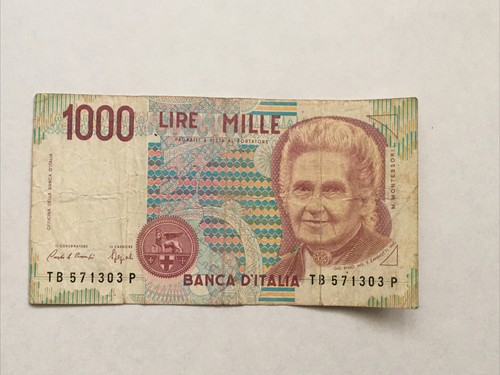 Italia 1000 lire italiana - 1000,