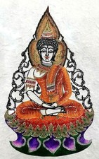 Decorazione da parete dipinta in vera pelle con lenzuolo intaglio fatto a man...