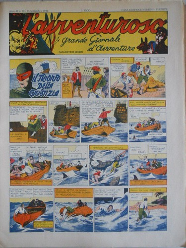 Avventuroso grande giornale - l'avventuroso,