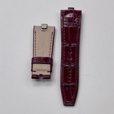 Vacheron Constantin Overseas cinturino alligatore bordeaux burgundy strap 20/16