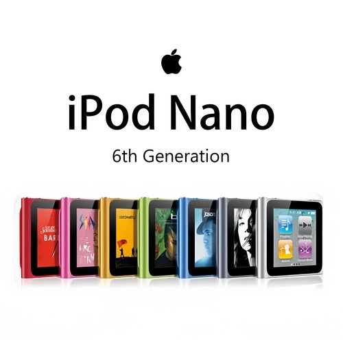 Apple ipod nano generazione - ipod, 6a