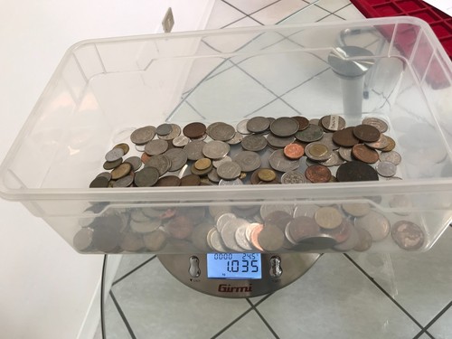 Lotto monete straniere peso - lotto,