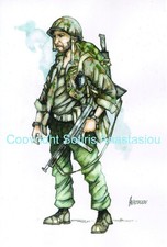 Dipinto militare ORIGINALE -