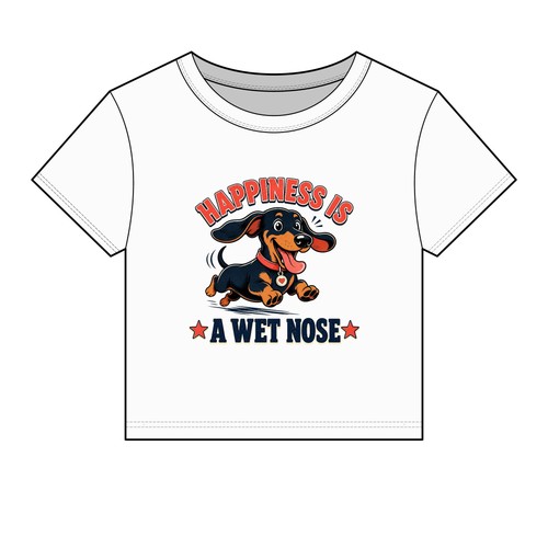 Shirt happiness a - happiness, wet