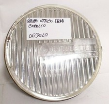 GRUPPO OTTICO PROIETTORE FARO FENDINEBBIA CARELLO 13CM VINTAGE RICAMBIO D'EPOCA