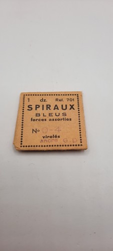 Spirali per bilancere - spirali,