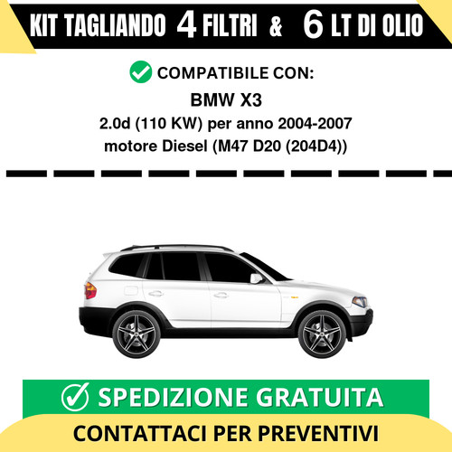 Tagliando per bmw 0d 110 - tagliando,