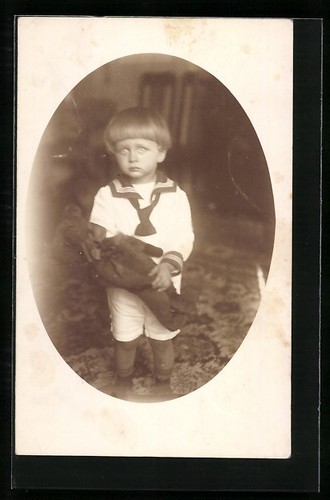 Cartolina fotografica bambino - fotografica,