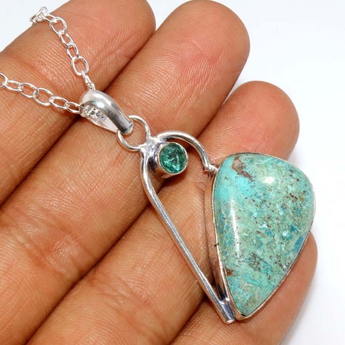 Collana topazio verde - collana,