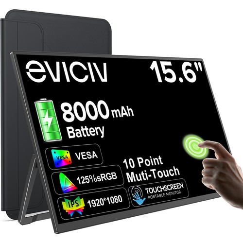 Eviciv monitor portatile touch - eviciv,