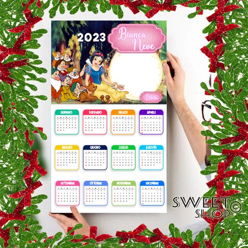 Calendario personalizzato con - personalizzato,
