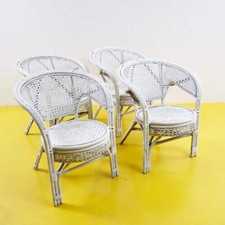 sedie in midollino e bambu